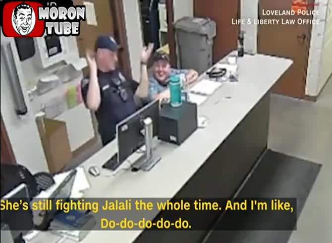 Video :Three police officers act out a violent arrest of an elderly woman suffering from dementia